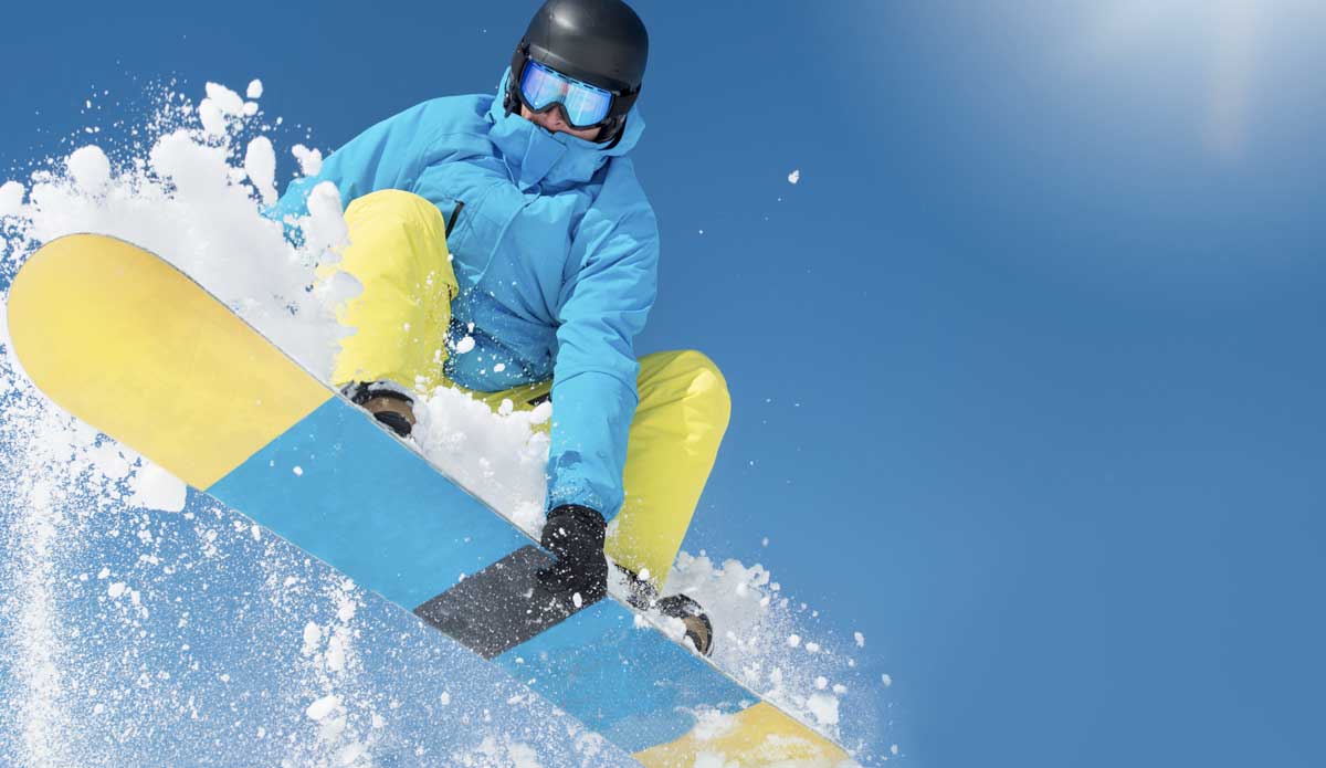 SnowboardJumpBlue Canyon Ski Resort